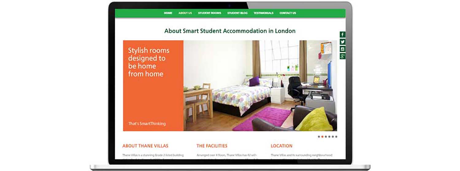 Smart Student Accommodation information page