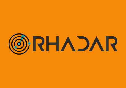 Rhadar logo case study Website Snap