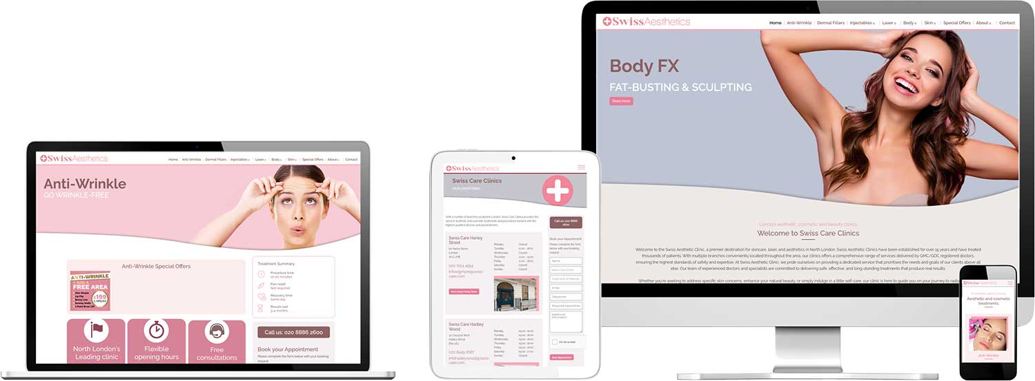 Website design and development across all devices
