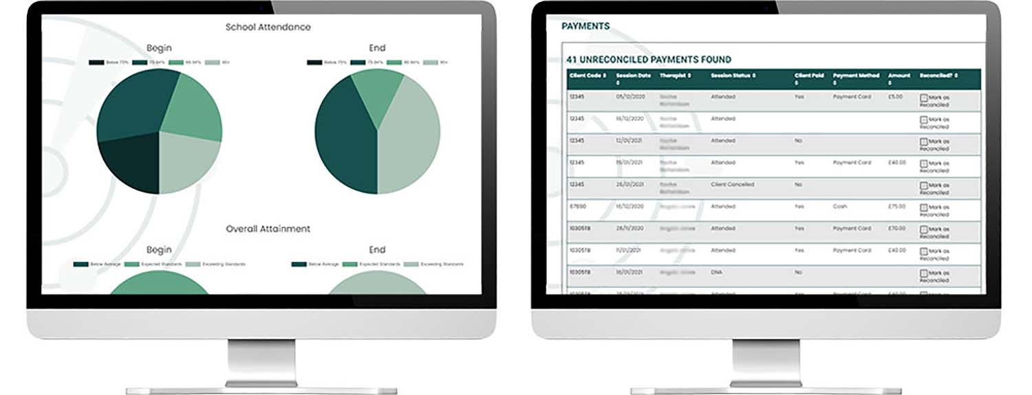 Rhadar systems screen