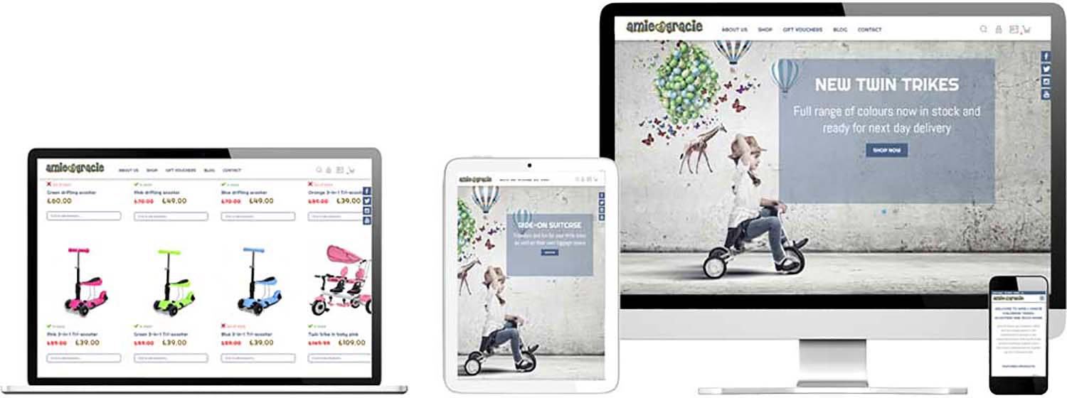 website design on all platforms