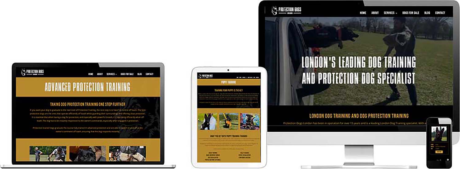 Website design on all devices