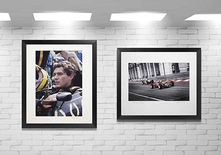 eCommerce website case study for motorsport photographer Website Snap